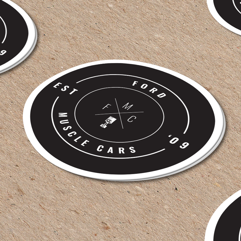 Ford Muscle Cars Sticker